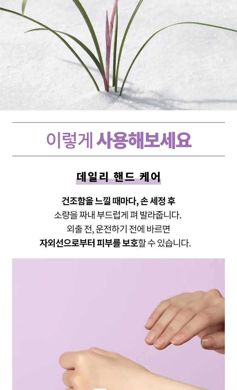 [손티에이징] 이니스프리 한란 핸드 크림 50ml 상세페이지 5